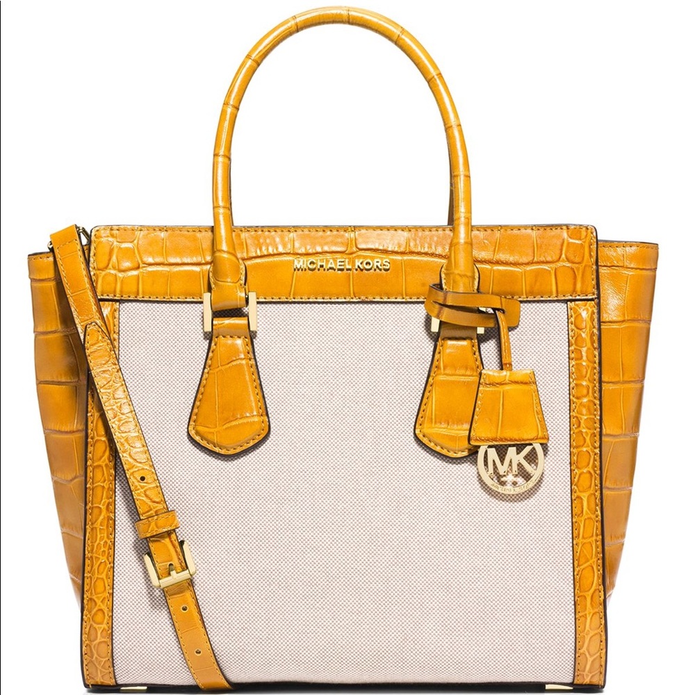 MICHAEL MICHAEL KORS Colette Large SATCHEL - Picture 1 of 7